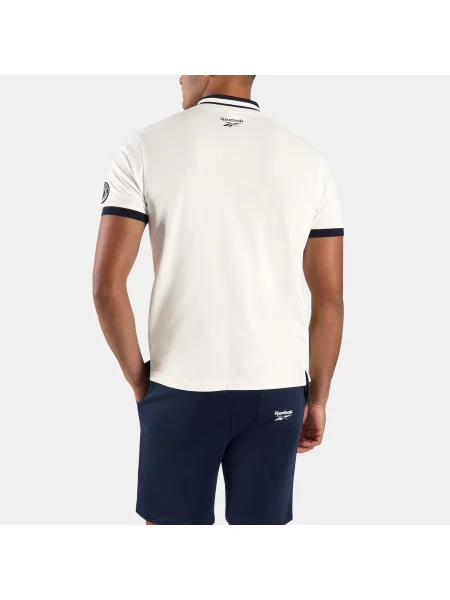 Reebok Lawn Club Polo male Chalk Size: S