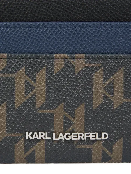 Portofel Karl Lagerfeld cu imagine maro