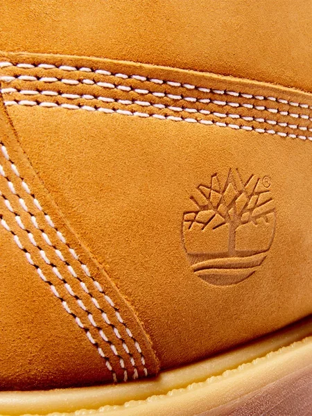 Кожаные ботинки Timberland желтые