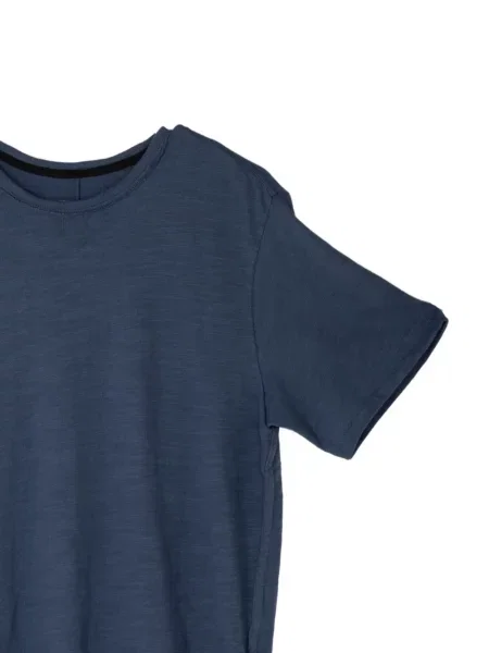 Tricou Rag & Bone cu decolteu rotund clasic albastru