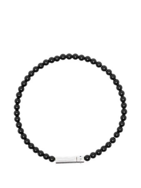 Brăţară Le Gramme cu mărgele negru