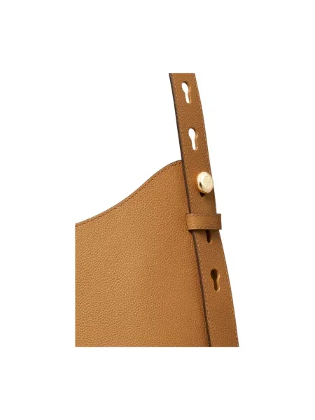 Torebka hobo Tory Burch skórzana brązowa