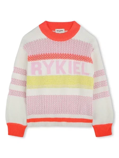 Sweter dziecięcy Sonia Rykiel Enfant biały