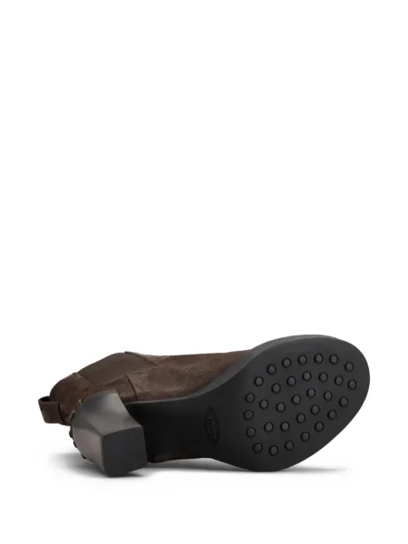 Botine chelsea Tod's din piele de căprioară maro