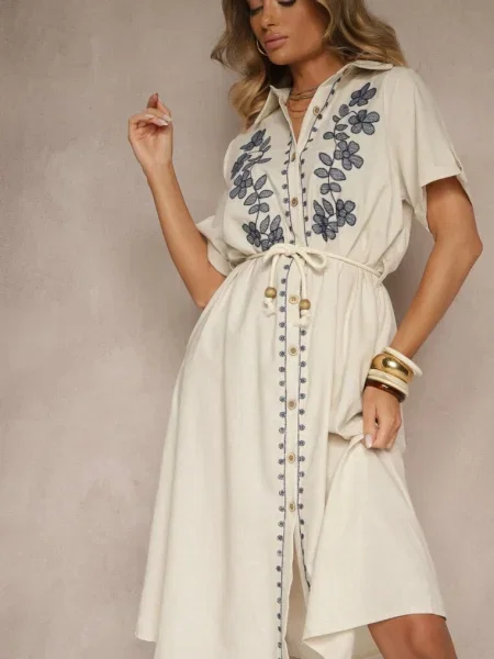 Rochie Saviressa bej
