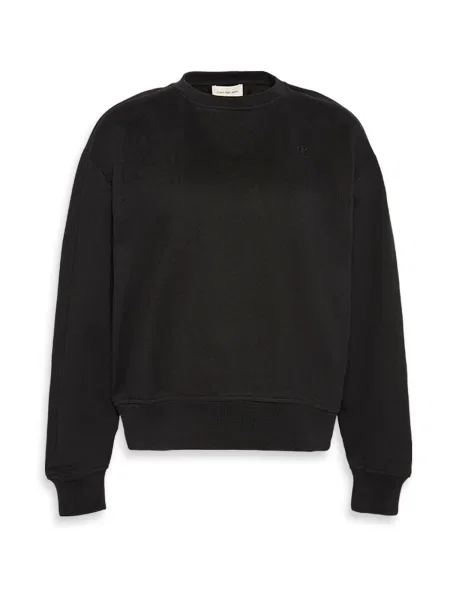 Calvin Klein Jeans Bluză de molton negru