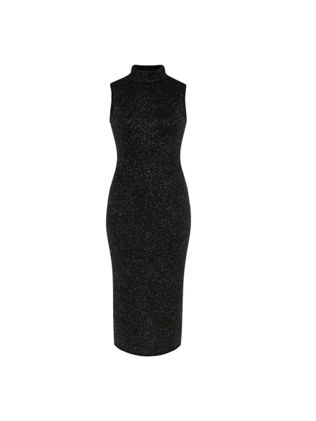 Sukienka midi Max Mara Studio bez rękawów do kolan garniturowa czarna
