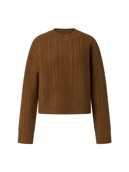 Sweter Windsor brązowy