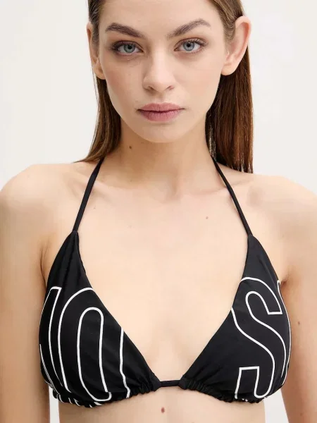 Plavková podprsenka Moschino Underwear černá