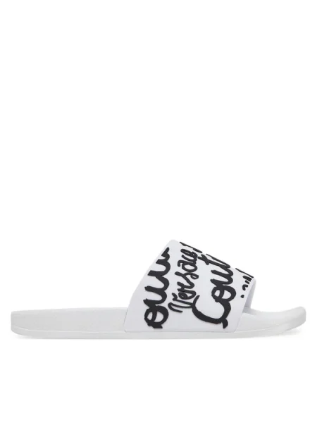 Versace Jeans Couture Чехли бял