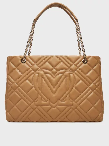 Сумка Love Moschino бежева