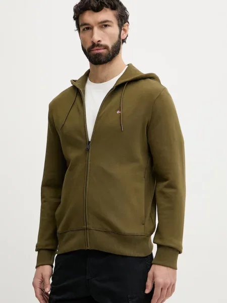 Napapijri jopica s kapuco BALIS zelena