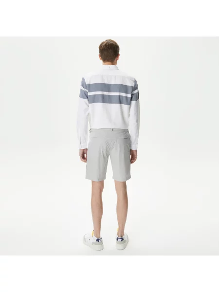 Lacoste Bermudy Lacoste szare