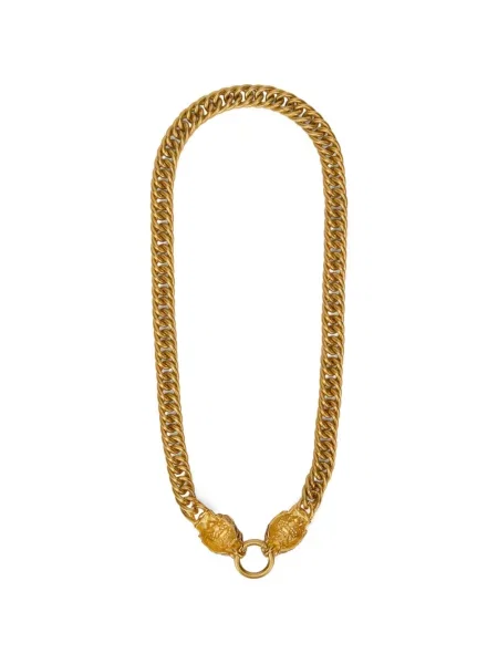 Colier Roberto Cavalli cu dungi de tigru auriu