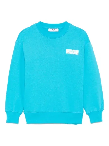 Bluza dziecięca Msgm niebieska