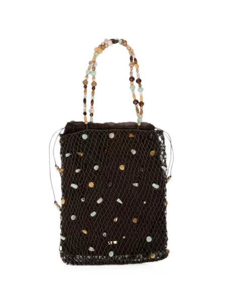 Geantă shopper Cult Gaia maro