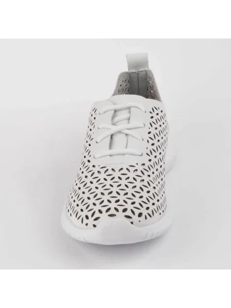 Pantofi Purapiel alb