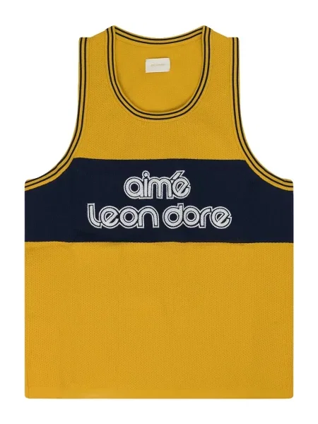 Baschet cămașă Aimé Leon Dore tricotate galben