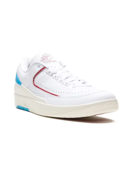 Sneakersy Jordan skórzane retro białe