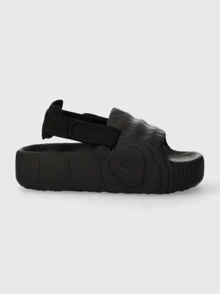 Sneakersy Adidas Originals na platformie czarne