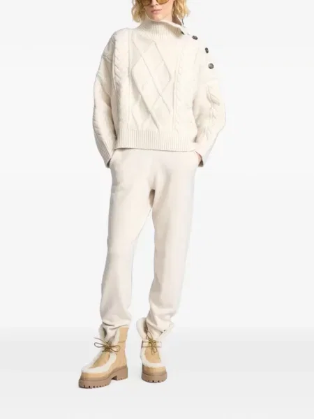 Pantaloni Yves Salomon tricotate alergare