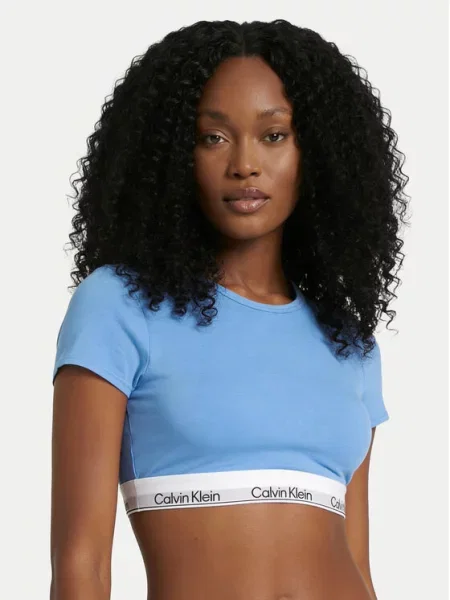 Calvin Klein Underwear T-Shirt Błękitny niebieska