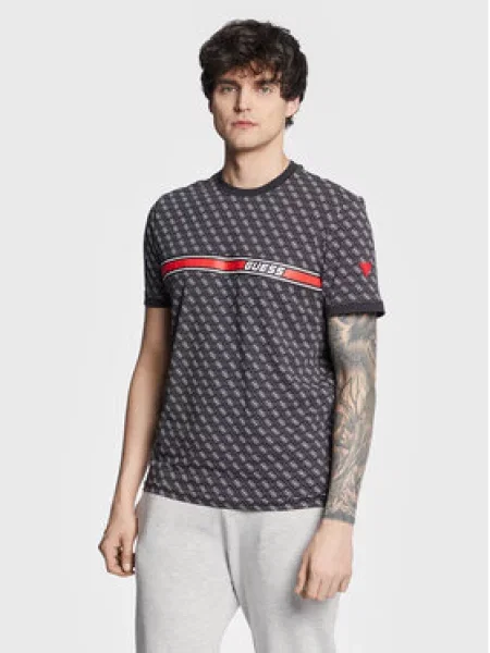 Guess Футболка Jamey Regular Fit чорний