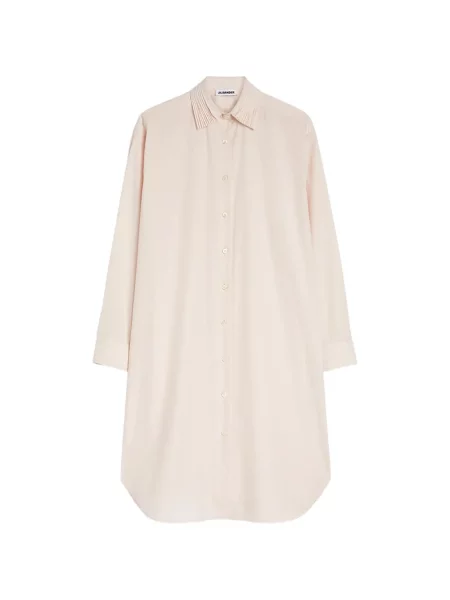 Rochie tip cămașă Jil Sander roz