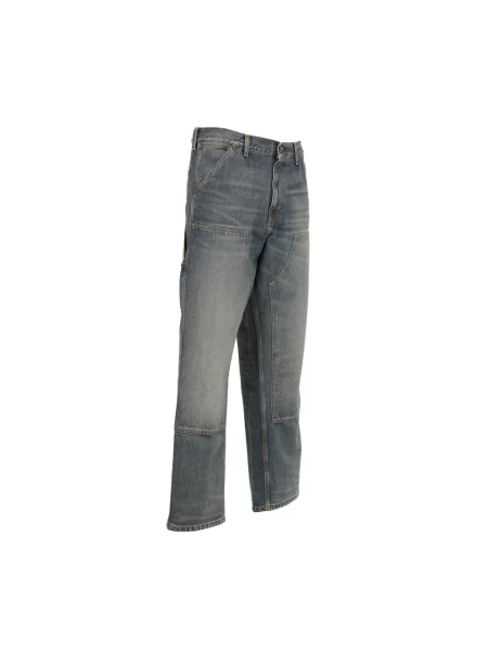 Jeansy Carhartt Wip niebieskie