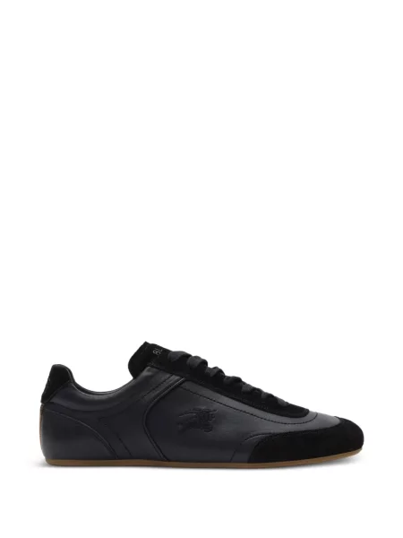 Sneakerși Burberry din piele negru