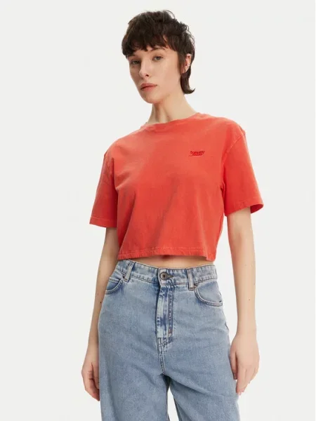 Tommy Jeans T-shirt narančasta