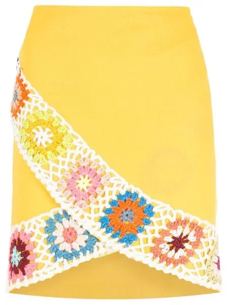 Mini suknja Olympiah na preklop