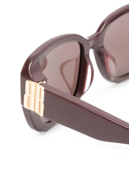 Ochelari de soare Balenciaga cu autograf violet