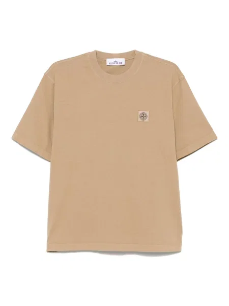 Koszulka Stone Island z kamieniami beżowa