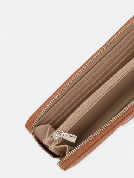Guess Torebki Kobieta ONE SIZE Portfel Kopertówka brązowy