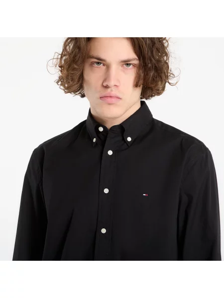 Риза Tommy Hilfiger Core Flex Poplin Solid Rf Shirt Black L черно
