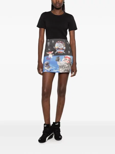 Scurt rochie The Artistylist cu imagine albastru