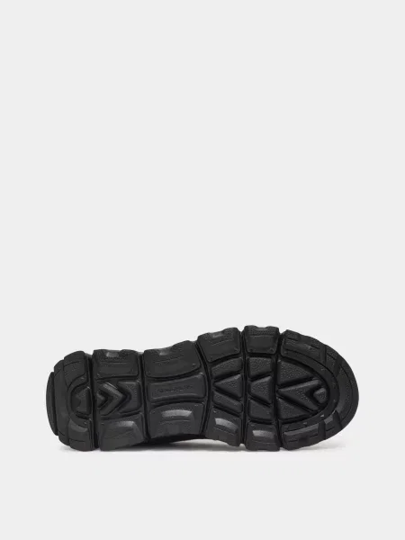 Кожаные кроссовки Skechers черные