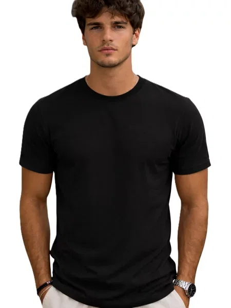 Tricou J.style negru