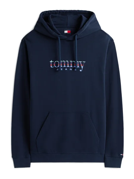 Palton Tommy Jeans roșu