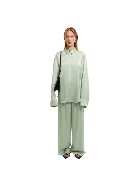 Koszula áeron zielona