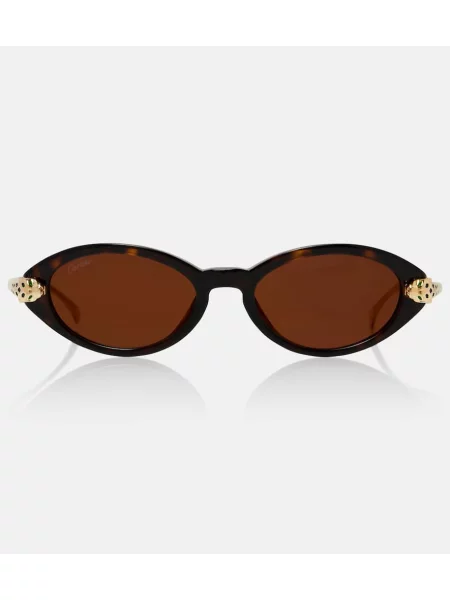 Ochelari de soare Cartier Eyewear Collection maro