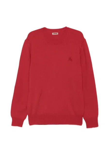 Pulover Baracuta cu broderie roșu