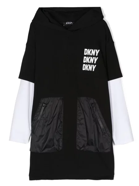 Sukienka dziecięca Dkny czarna