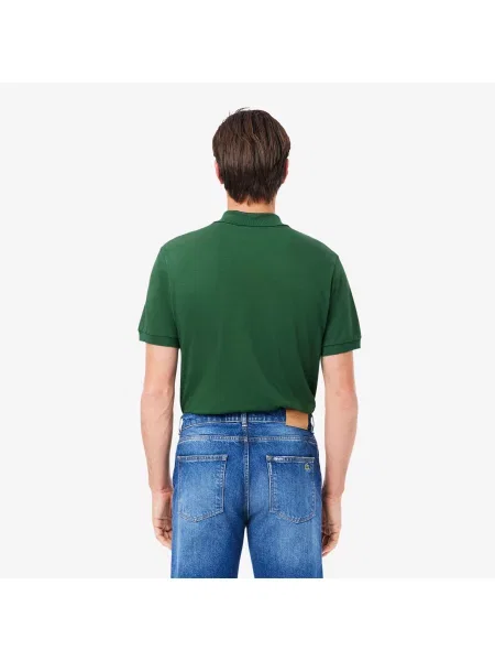 Lacoste Koszulka Polo Classic Fit Light Piqué zielona