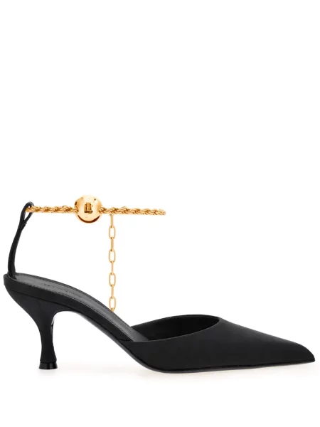 Colier Ferragamo din satin negru