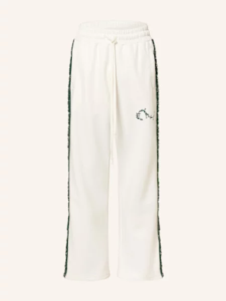 Rough. Tepláky S Krajkovým Lemem bílá