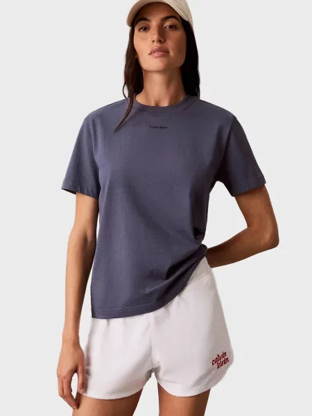 Класична футболка Calvin Klein з лого синя