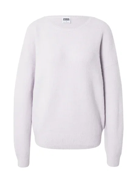 Urban Classics Pulover Chunky Fluffy mov pastel