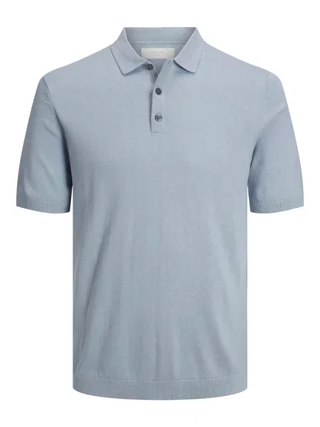 JACK & JONES Pulover Emil deschis albastru